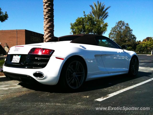 Audi R8 spotted in La Jolla, California