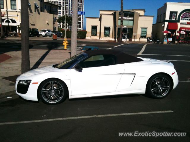 Audi R8 spotted in La Jolla, California