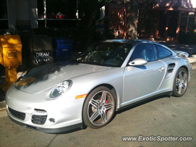 Porsche 911 Turbo spotted in La Jolla, California