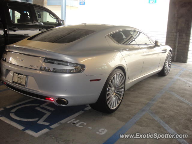 Aston Martin Rapide spotted in Los Angeles, California