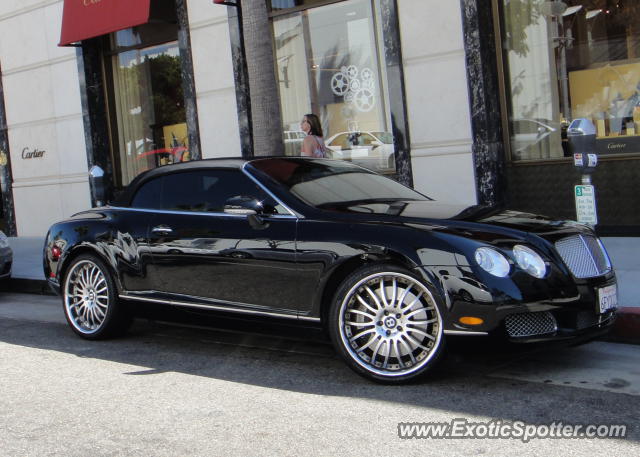 Bentley Continental spotted in Beverly Hills, California