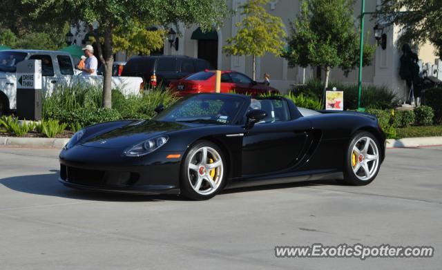 Porsche Carrera GT spotted in Houston, Texas