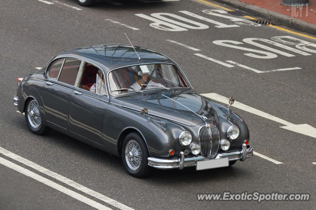 Jaguar E-Type spotted in Hong Kong, China