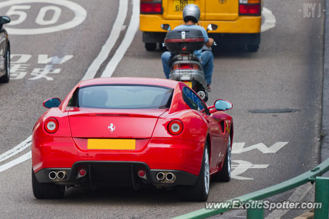 Ferrari 599GTB spotted in Hong Kong, China