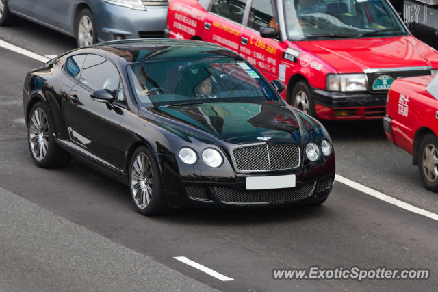 Bentley Continental spotted in Hong Kong, China