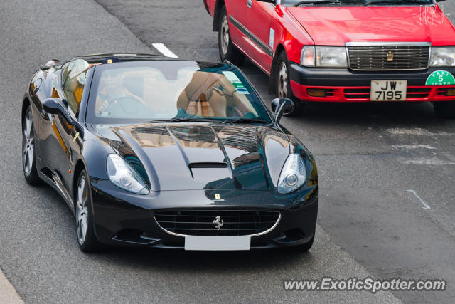 Ferrari California spotted in Hong Kong, China