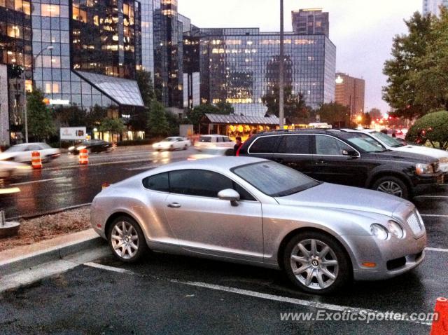 Bentley Continental spotted in Atlanta, Georgia