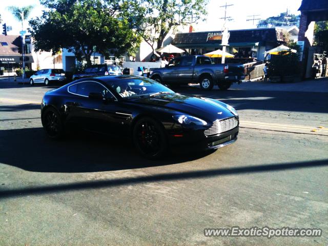 Aston Martin Vantage spotted in La Jolla, California