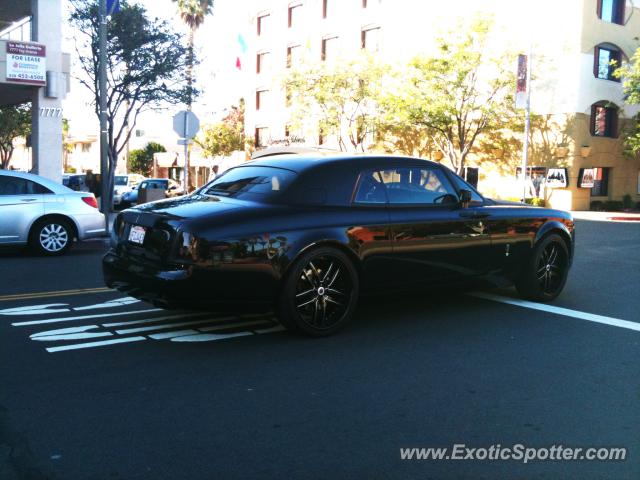 Rolls Royce Phantom spotted in La Jolla, California