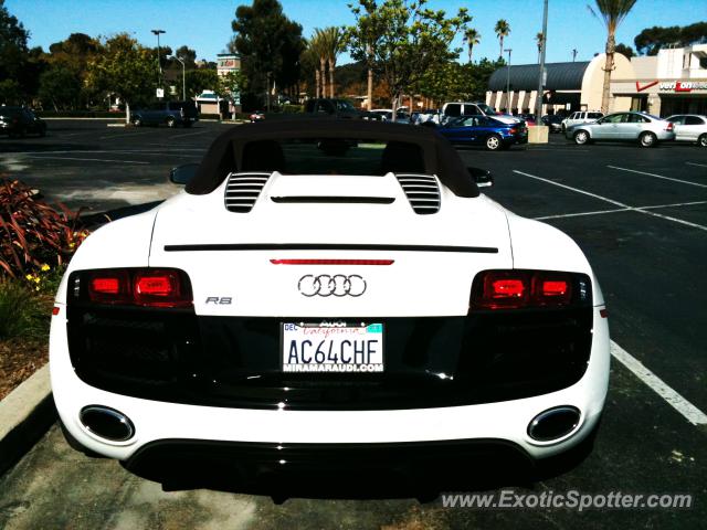 Audi R8 spotted in La Jolla, California