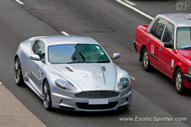 Aston Martin DBS spotted in Hong Kong, China