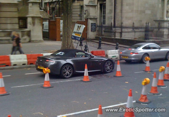 Aston Martin Vantage spotted in London, United Kingdom