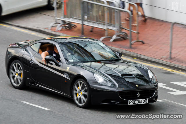 Ferrari California spotted in Hong Kong, China