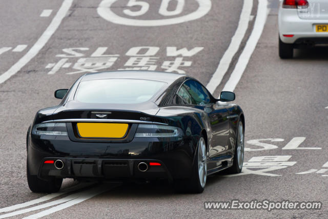 Aston Martin DBS spotted in Hong Kong, China