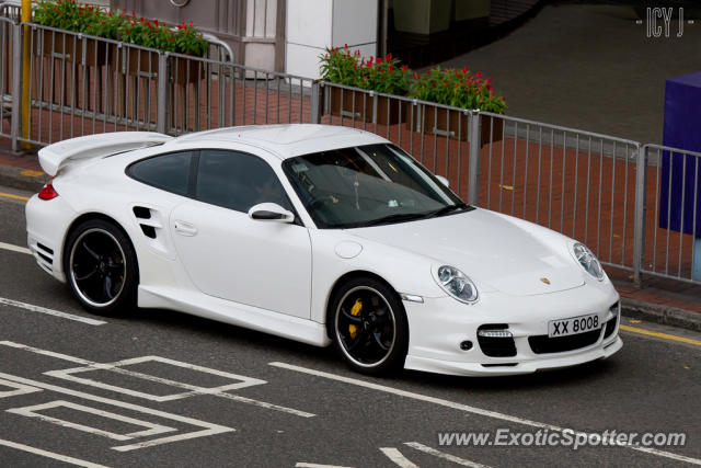 Porsche 911 Turbo spotted in Hong Kong, China