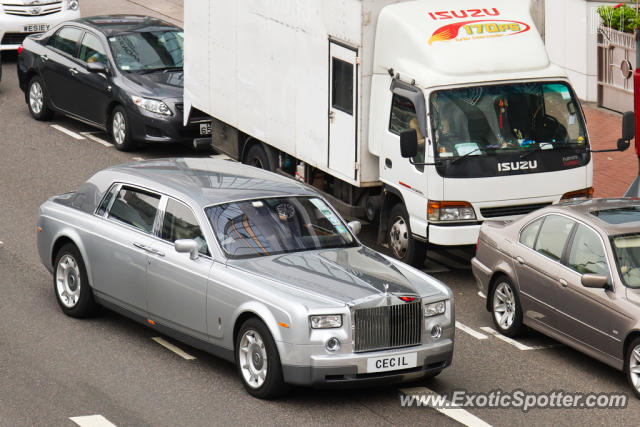 Rolls Royce Phantom spotted in Hong Kong, China