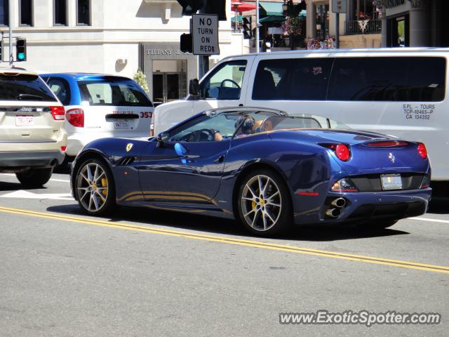 Ferrari California spotted in Beverly Hills, California