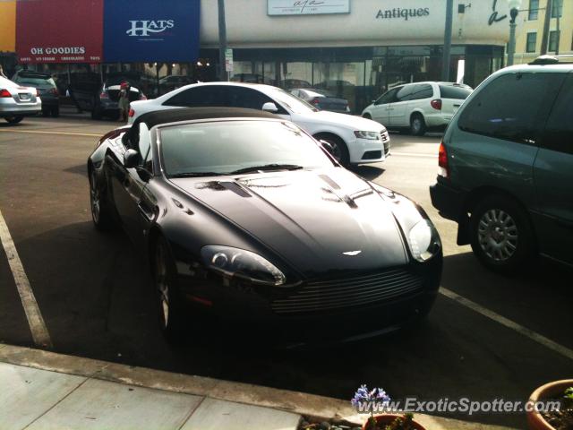 Aston Martin Vantage spotted in La Jolla, California