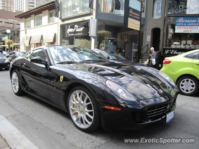 Ferrari 599GTB spotted in Toronto, Canada