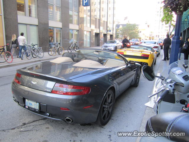 Aston Martin Vantage spotted in Toronto, Canada