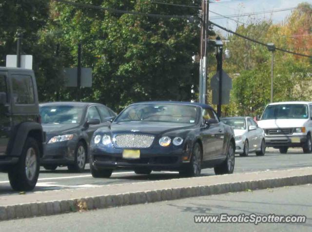 Bentley Continental spotted in Caldwell, New Jersey