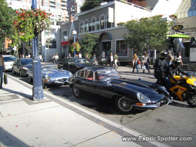 Jaguar E-Type spotted in Toronto, Canada