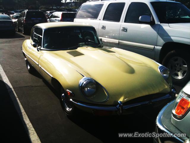 Jaguar E-Type spotted in Carlsbad, California