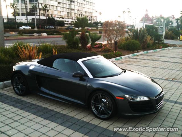 Audi R8 spotted in Coronado, California