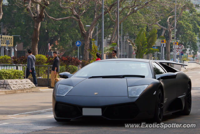 Lamborghini Murcielago spotted in Hong Kong, China