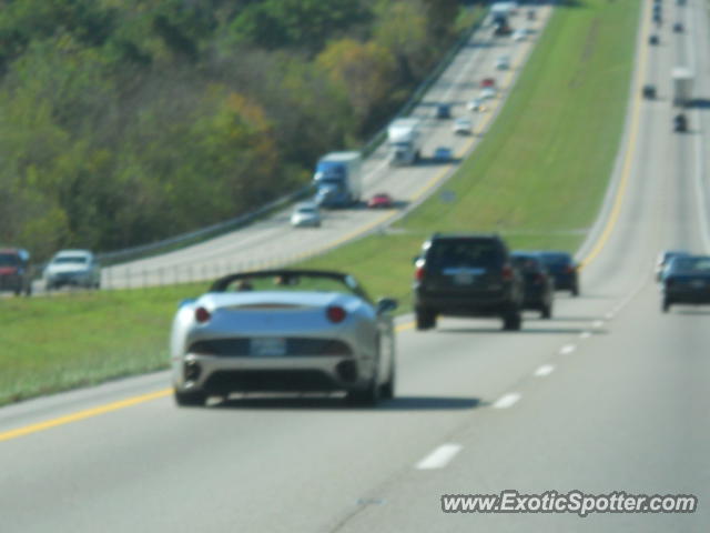 Ferrari California spotted in West of Knoxville, Tennessee