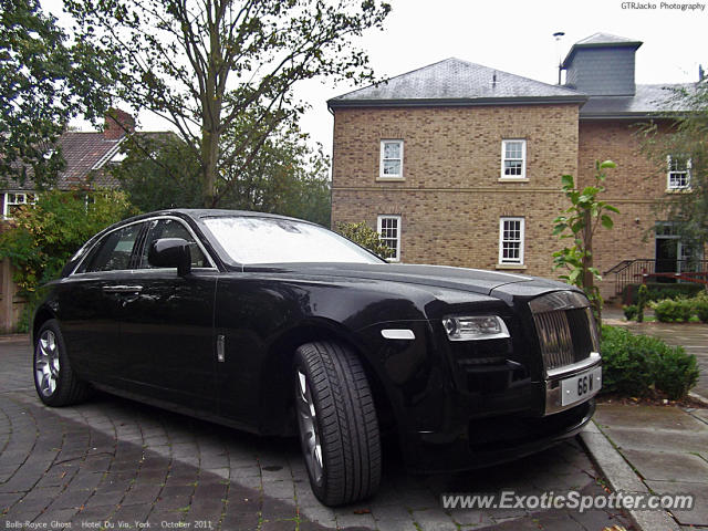 Rolls Royce Ghost spotted in York, United Kingdom