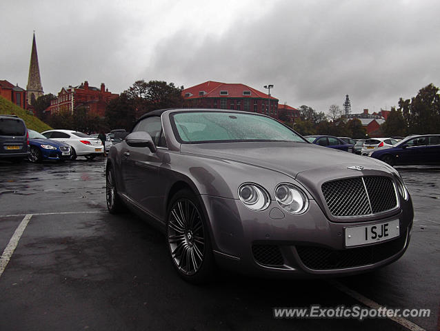 Bentley Continental spotted in York, United Kingdom