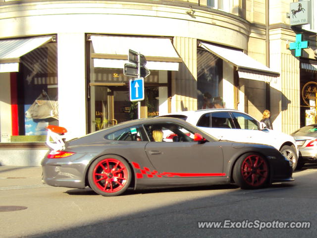 Porsche 911 GT3 spotted in Zurich, Switzerland