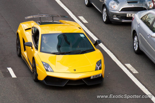 Lamborghini Gallardo spotted in Hong Kong, China