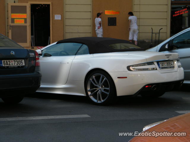 Aston Martin DBS spotted in Prague, Czech Republic