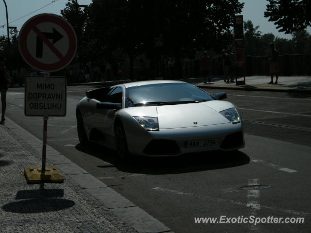 Lamborghini Murcielago spotted in Prague, Czech Republic