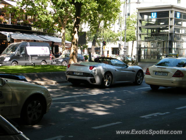 Ferrari California spotted in Berlin, Germany