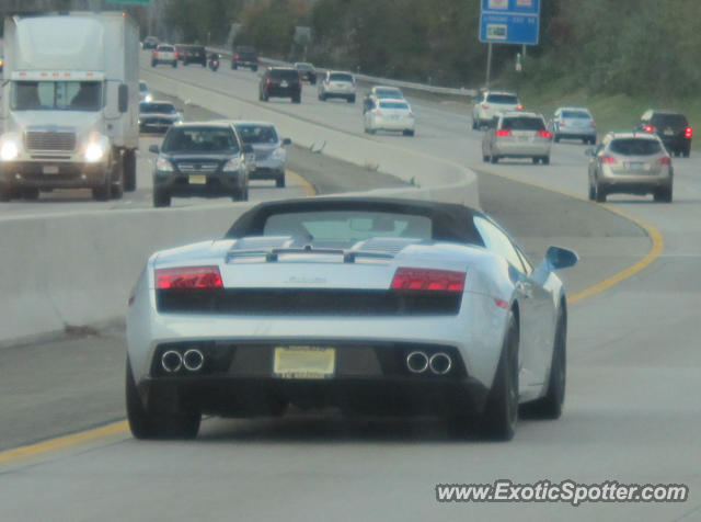 Lamborghini Gallardo spotted in Wayne, New Jersey