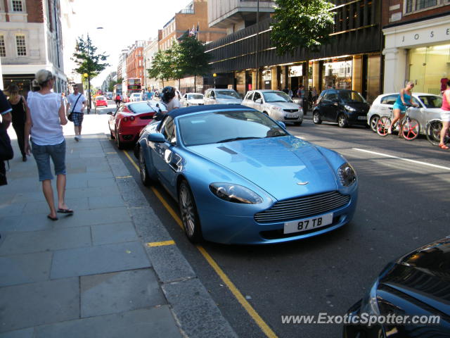 Aston Martin Vantage spotted in London, United Kingdom