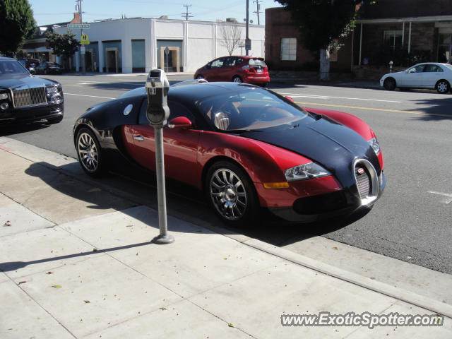 Bugatti Veyron spotted in Beverly Hills, California