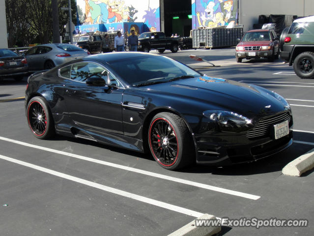 Aston Martin Vantage spotted in Los Angeles, California