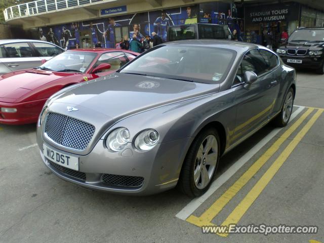 Bentley Continental spotted in London, United Kingdom