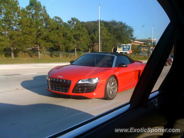 Audi R8 spotted in Jacksonville, Florida