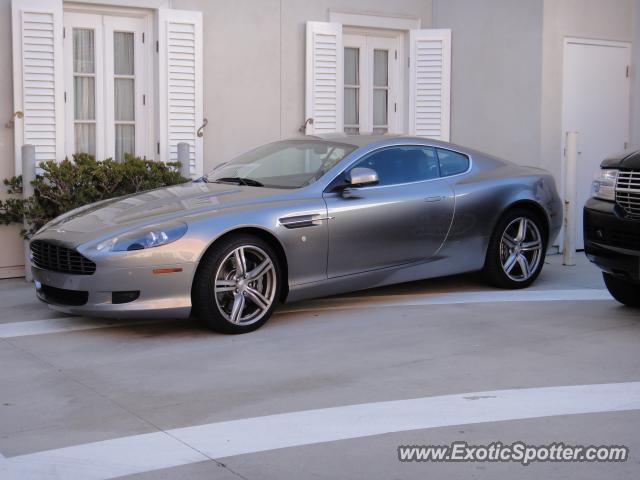 Aston Martin DB9 spotted in Beverly Hills, California