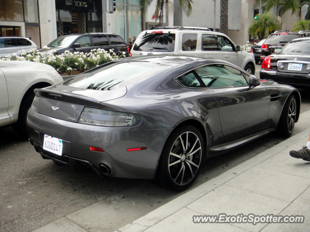 Aston Martin Vantage spotted in Beverly Hills, California