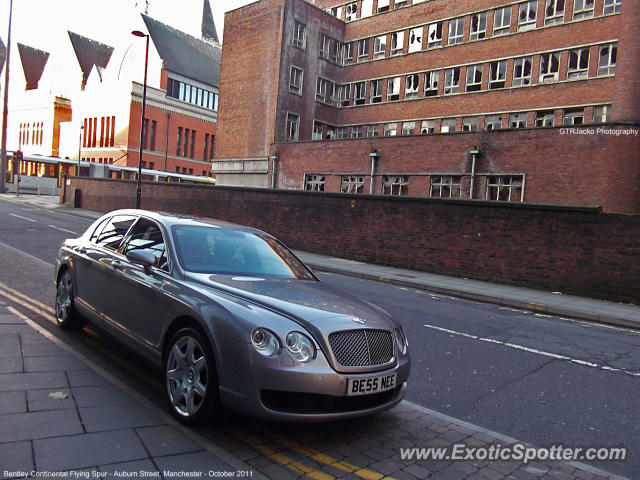 Bentley Continental spotted in Manchester, United Kingdom