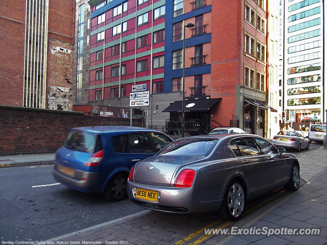 Bentley Continental spotted in Manchester, United Kingdom