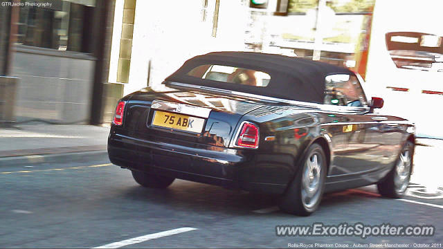 Rolls Royce Phantom spotted in Manchester, United Kingdom