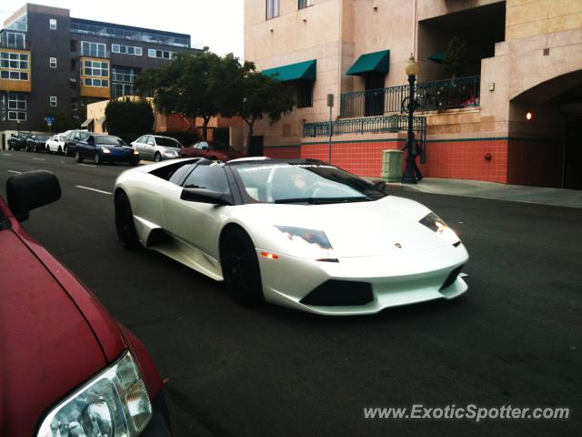 Lamborghini Murcielago spotted in Downtown San Diego (Little Italy), California