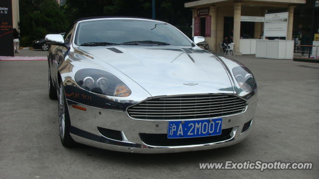 Aston Martin DB9 spotted in SHANGHAI, China